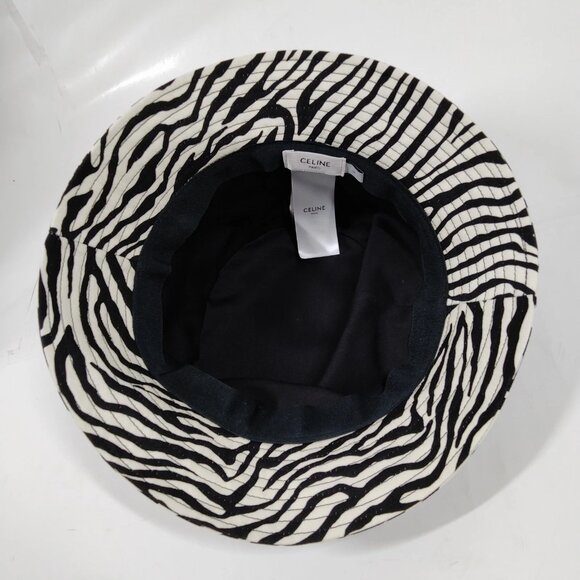 Celine Hat Multi Color Cotton 270-070225 - Picture 4 of 9